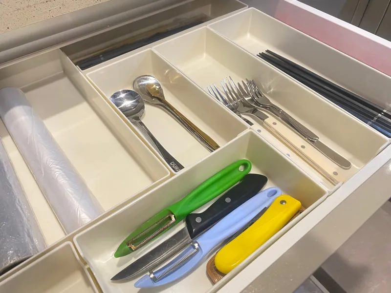 鳞居厨房餐具收纳